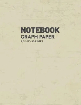 Graph Paper Notebook — Cream by Q.bik Publishing, front cover