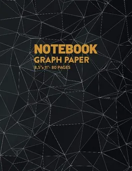 Graph Paper Notebook — Triangle Cloud by Q.bik Publishing, front cover
