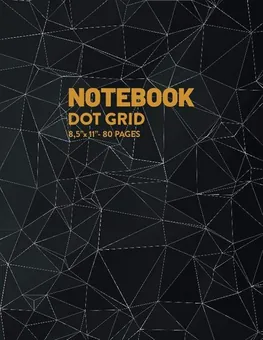 Dot Grid Notebook — Triangle Cloud by Q.bik Publishing, front cover