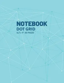 Dot Grid Notebook — Network by Q.bik Publishing, front cover