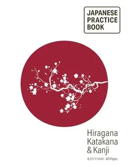 Japanese Writing Practice Book by Q.bik Publishing, front cover