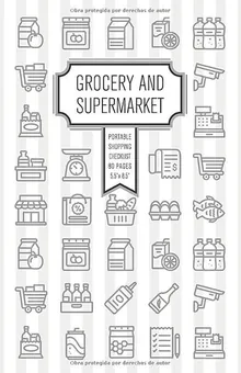 Grocery List Notebook (Spanish Edition) by Q.bik Publishing, front cover