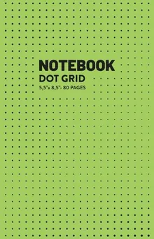 Dot Grid Notebook — Halftone by Q.bik Publishing, front cover