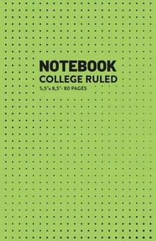 Lined Notebook — Halftone by Q.bik Publishing, front cover