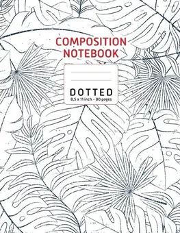 Dot Grid Notebook — Leaves by Q.bik Publishing, front cover