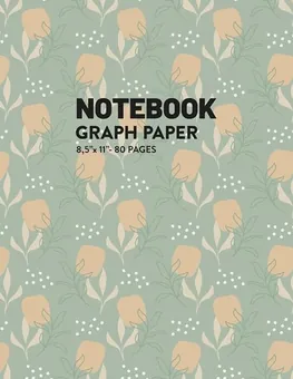 Graph Paper Notebook — Green by Q.bik Publishing, front cover