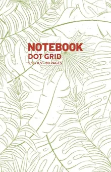 Dot Grid Notebook — Leaves by Q.bik Publishing, front cover