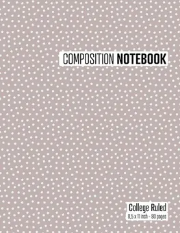 Lined Notebook — Snow by Q.bik Publishing, front cover