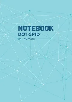 Dot Grid Notebook — Network by Q.bik Publishing, front cover