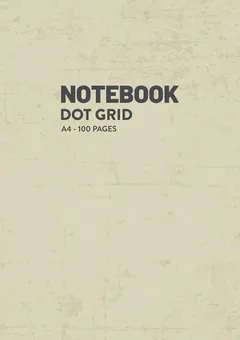 Dot Grid Notebook — Cream by Q.bik Publishing, front cover