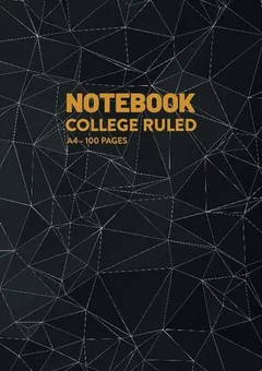 Lined Notebook — Triangle Cloud by Q.bik Publishing, front cover