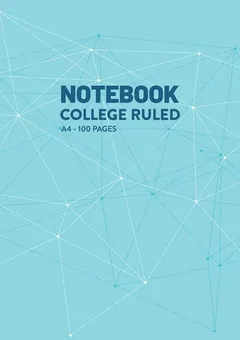 Lined Notebook — Network by Q.bik Publishing, front cover