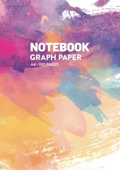 Graph Paper Notebook — Watercolor I by Q.bik Publishing, front cover