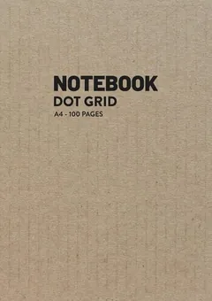 Dot Grid Notebook — Kraft by Q.bik Publishing, front cover