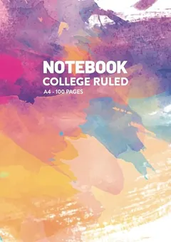 Lined Notebook — Watercolor I by Q.bik Publishing, front cover