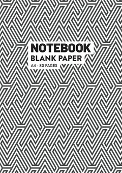 Sketchbook — B&W Pattern by Q.bik Publishing, front cover