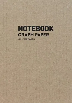 Graph Paper Notebook — Kraft by Q.bik Publishing, front cover
