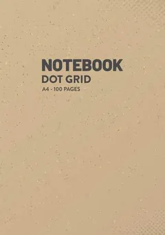 Dot Grid Notebook — Grunge by Q.bik Publishing, front cover