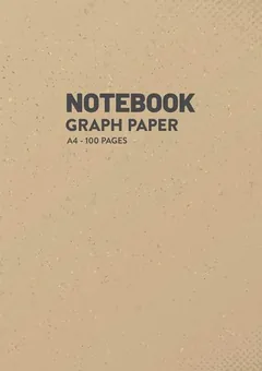 Graph Paper Notebook — Grunge by Q.bik Publishing, front cover