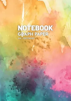 Graph Paper Notebook — Watercolor III by Q.bik Publishing, front cover