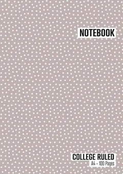Lined Notebook — Snow by Q.bik Publishing, front cover
