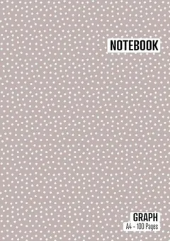 Graph Paper Notebook — Snow by Q.bik Publishing, front cover