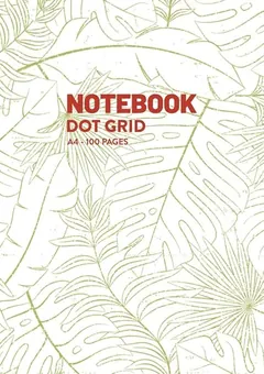 Dot Grid Notebook — Leaves by Q.bik Publishing, front cover