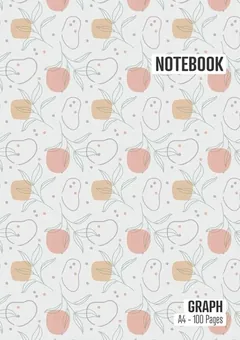 Graph Paper Notebook — White by Q.bik Publishing, front cover