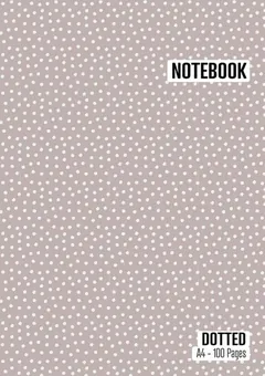 Dot Grid Notebook — Snow by Q.bik Publishing, front cover