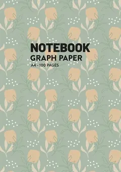 Graph Paper Notebook — Green by Q.bik Publishing, front cover