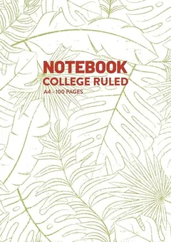 Lined Notebook — Leaves by Q.bik Publishing, front cover