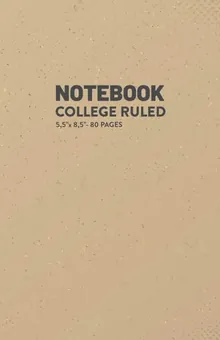 Lined Notebook — Grunge by Q.bik Publishing, front cover