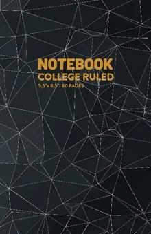 Lined Notebook — Triangle Cloud by Q.bik Publishing, front cover