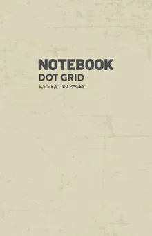 Dot Grid Notebook — Cream by Q.bik Publishing, front cover