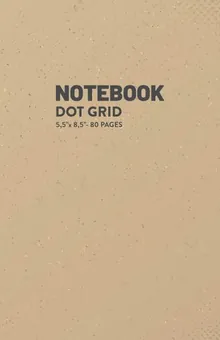 Dot Grid Notebook — Grunge by Q.bik Publishing, front cover