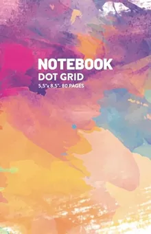 Dot Grid Notebook — Watercolor I by Q.bik Publishing, front cover