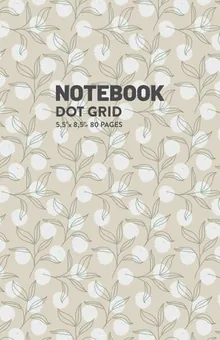 Dot Grid Notebook — Pink by Q.bik Publishing, front cover