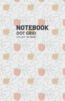 Dot Grid Notebook — White by Q.bik Publishing, front cover