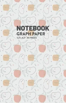 Graph Paper Notebook — White by Q.bik Publishing, front cover