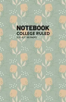 Lined Notebook — Green by Q.bik Publishing, front cover