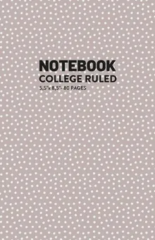 Lined Notebook — Snow by Q.bik Publishing, front cover
